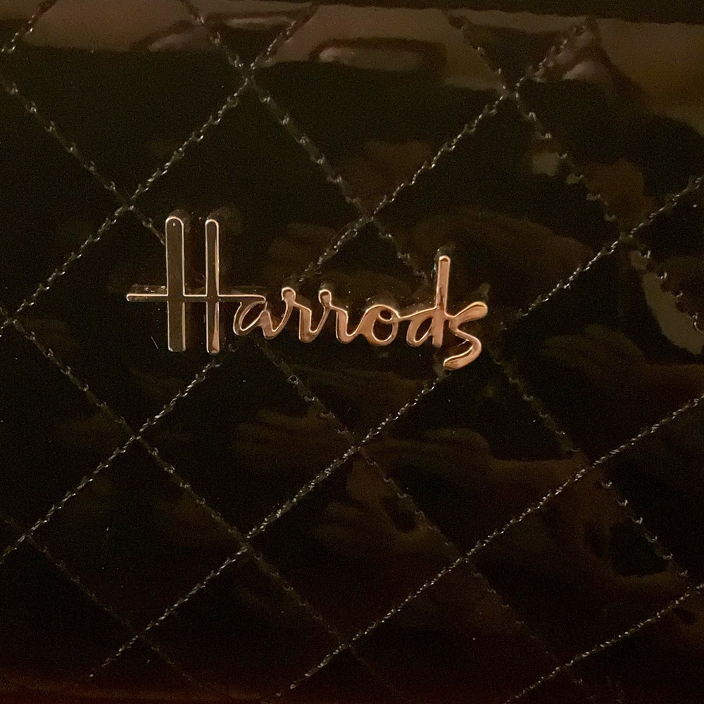 Harrods Quilted Patent Faux Leather Wallet — image 2 of 6